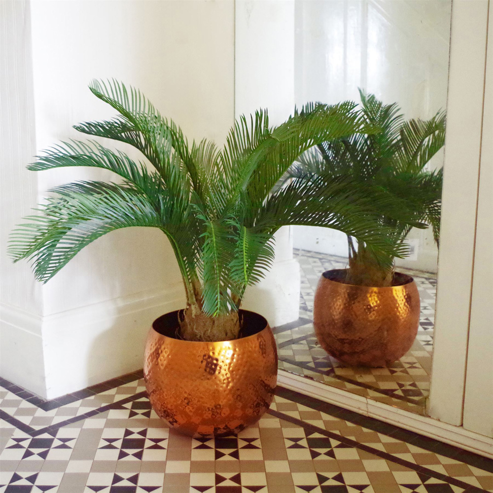 Botanik Cycas Palm Artificial Tree in Pot 3ft Image 4