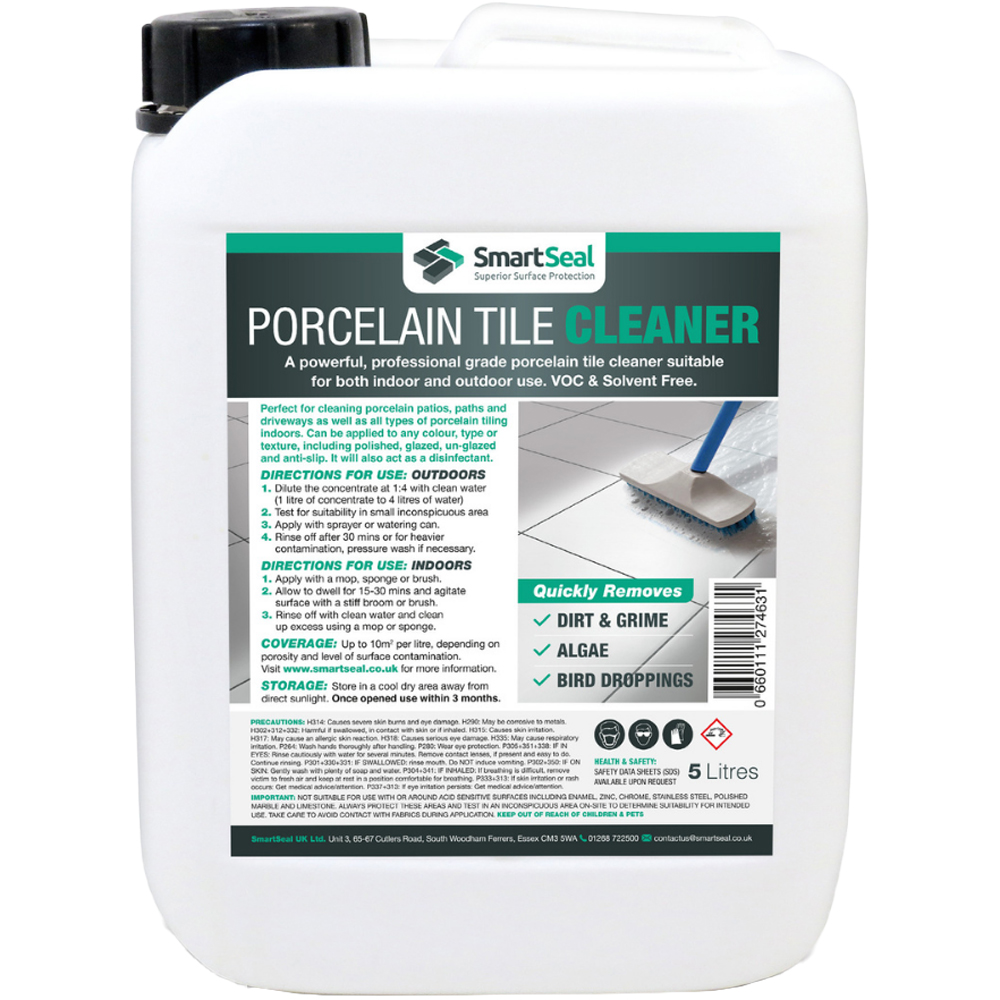 SmartSeal Porcelain Tile Cleaner 5L Image 1