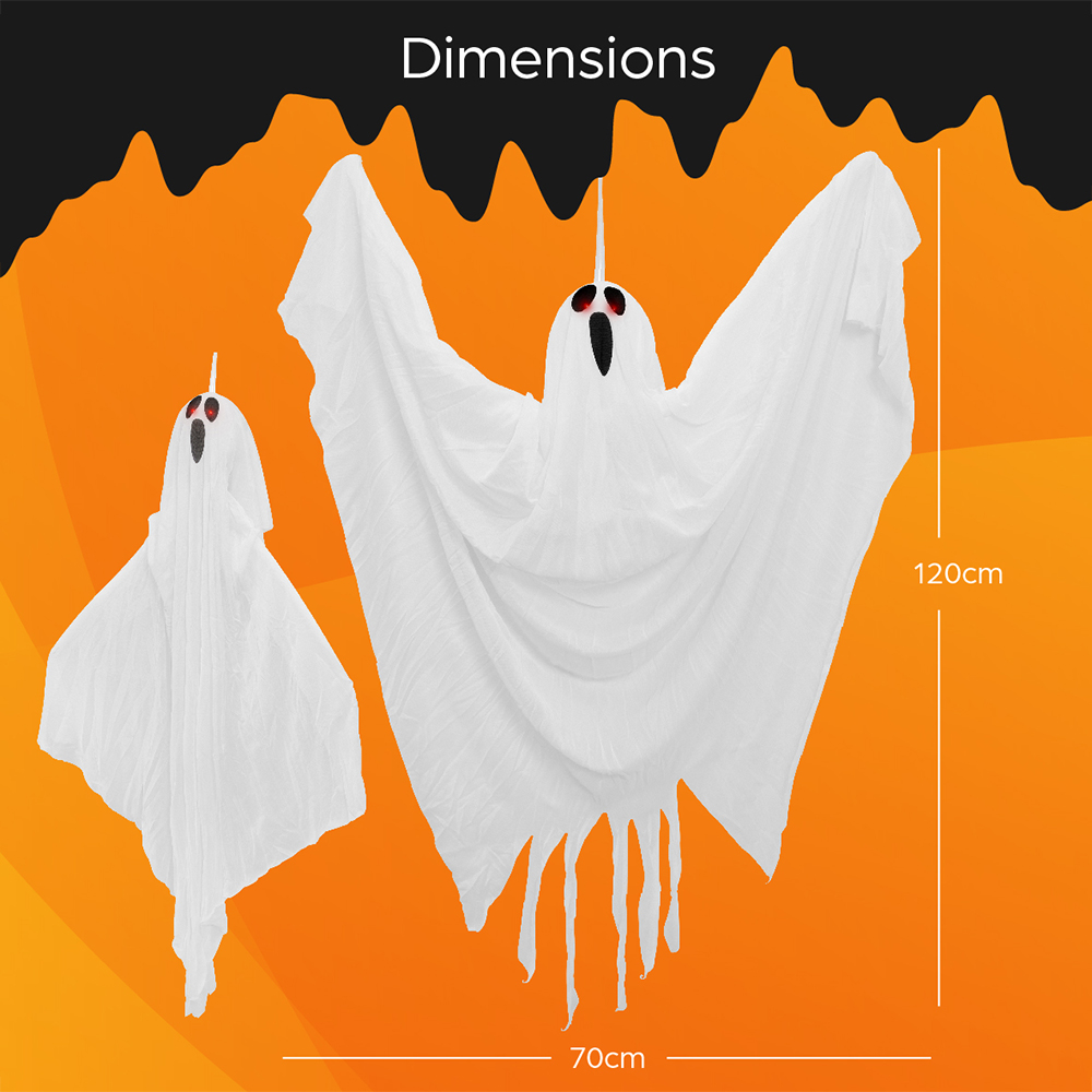 Global Gizmos Halloween Hanging Ghost Image 8