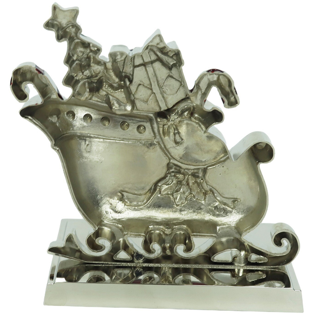 Metal Sleigh Stocking Holder Image 4