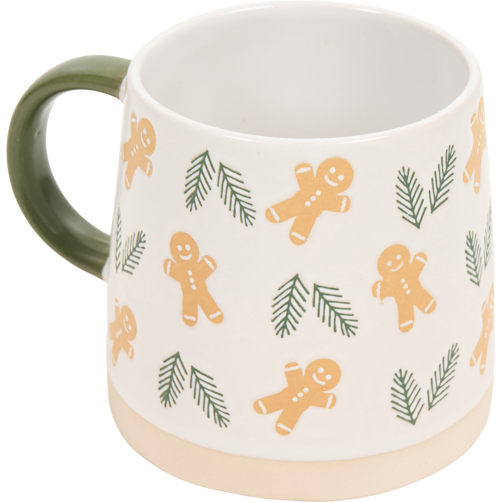 Holly and Gingerbread Mug Image 4