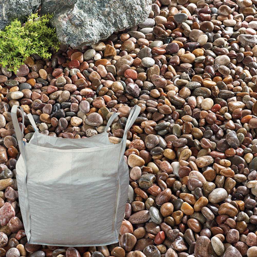 Stylish Stone Bulk Bag 20-30mm Premium Scottish Pebbles 750kg Image 2