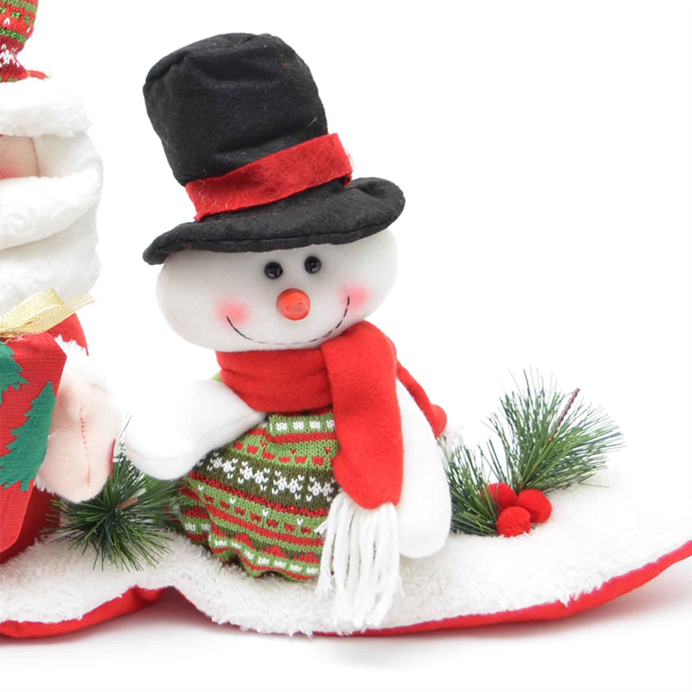 Shatchi 3 Piece Animated Teddy Bear Christmas Decoration Set Image 3