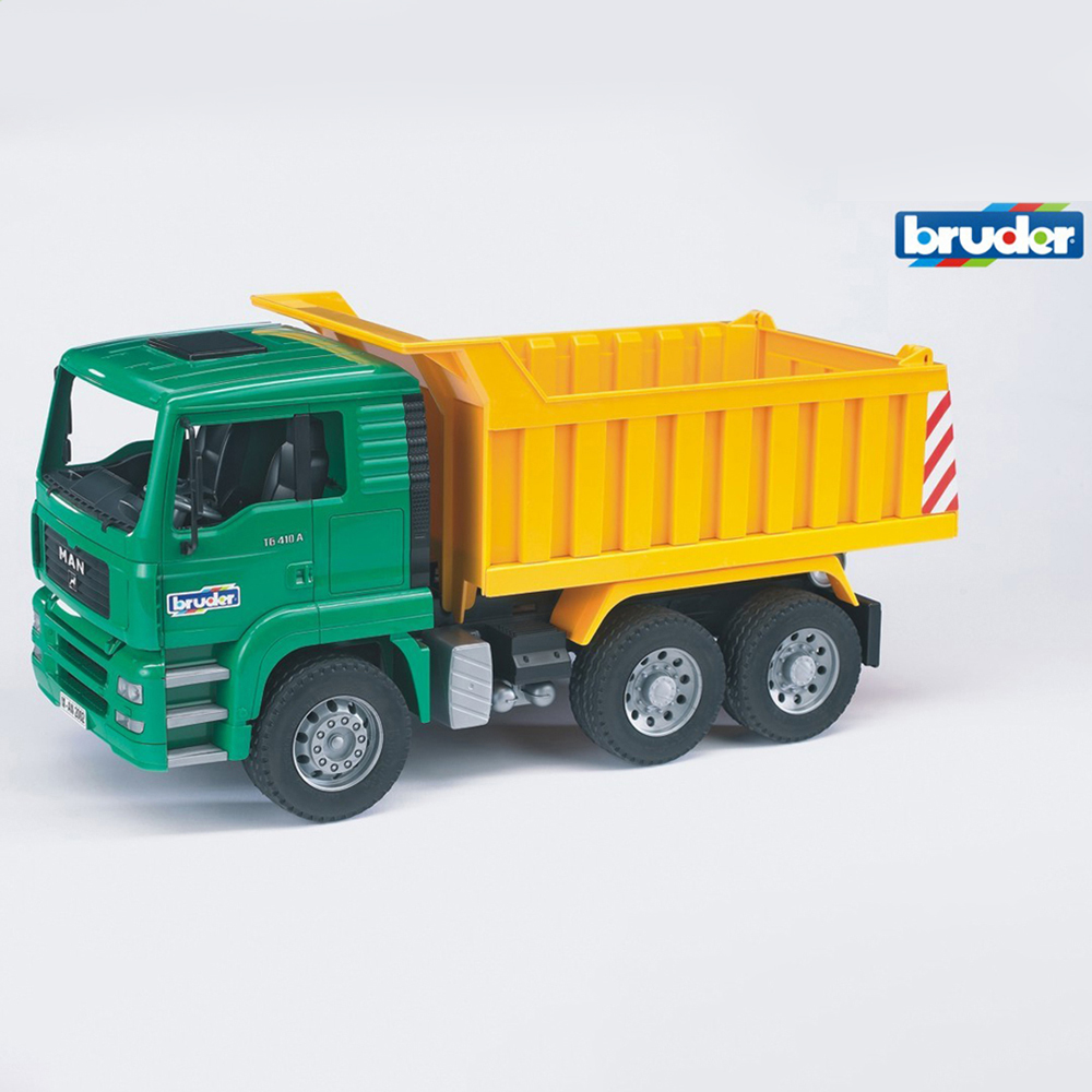 Bruder Kids MAN TGA Tip Up Truck Playset Model Image 4