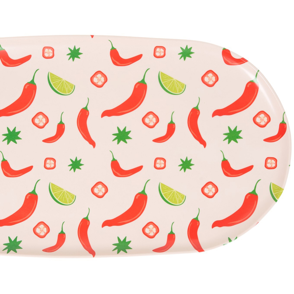 Zest and Zing Serving Platter Peach Image 2