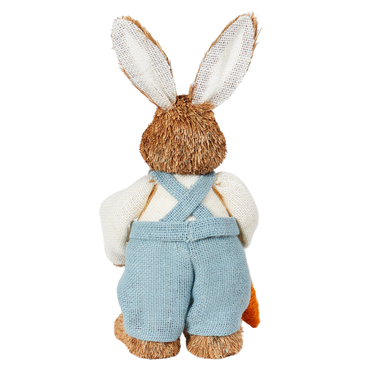 Single Brown Wicker Easter Bunny Decoration in Assorted styles Image 8