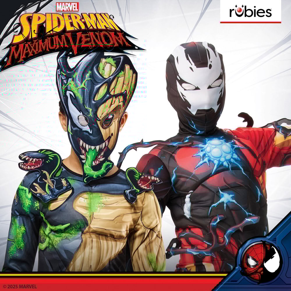 Marvel Venomised Iron Man Kids Halloween Costume 9 to 12 Years Image 5