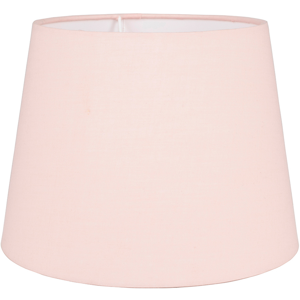ValueLights Aspen Dusky Pink Tapered Lamp Shade Small Image 1