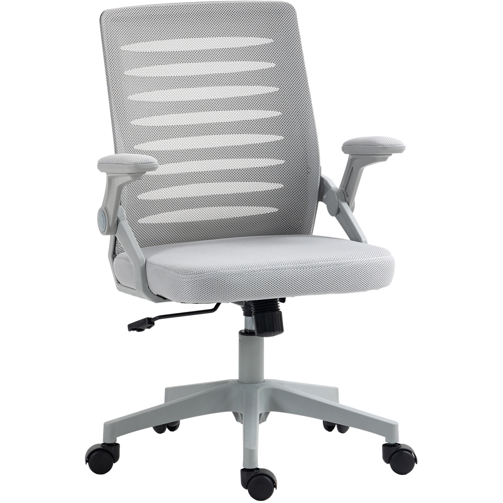 Portland Grey Mesh Office Chair with Lumbar Support Image 2