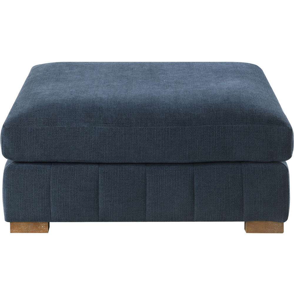 Arden Corner Sofa with Footstool Navy Image 3