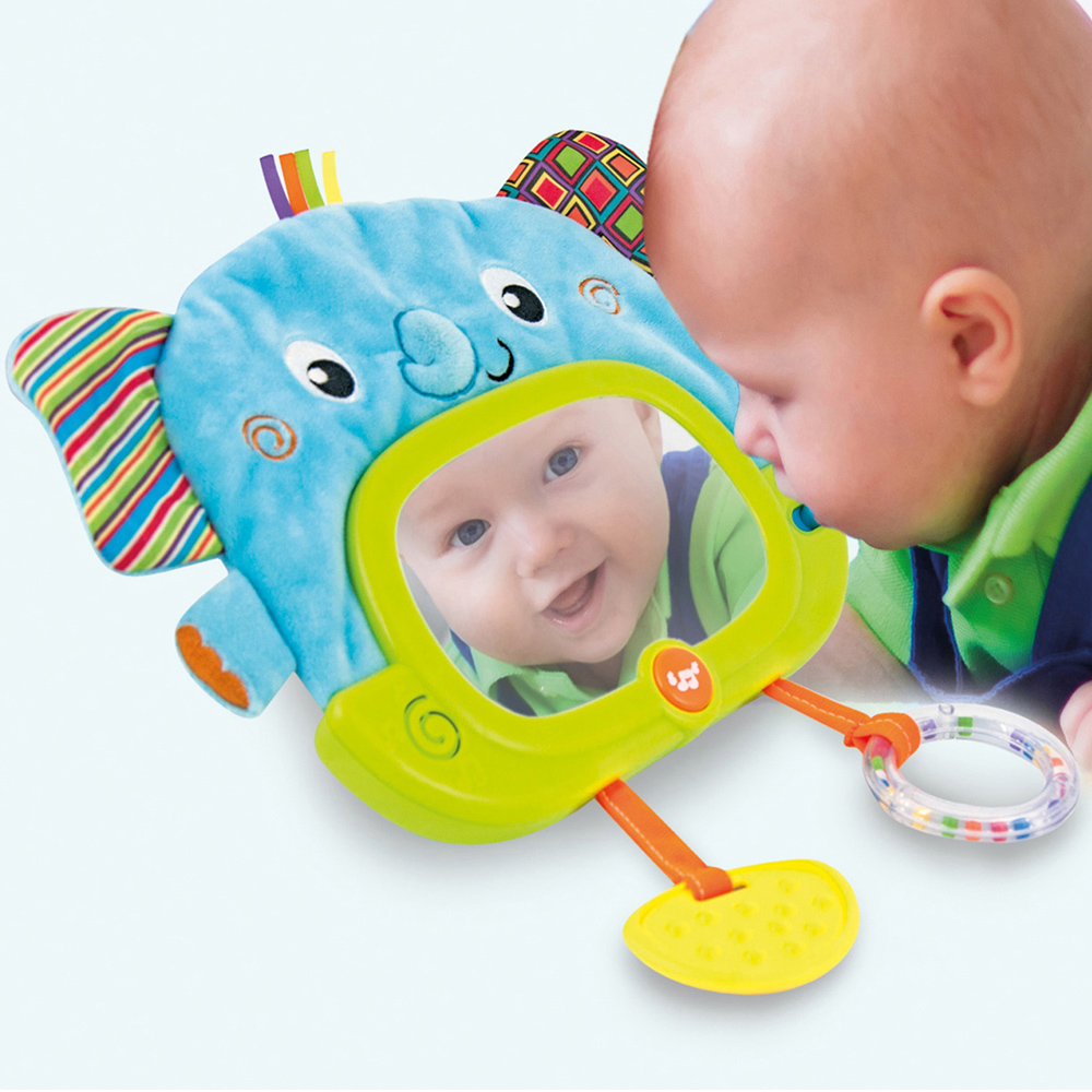 Winfun Little Pals Day N Night Semi-Soft Elephant Pal Interactive Plush Toy Image 6