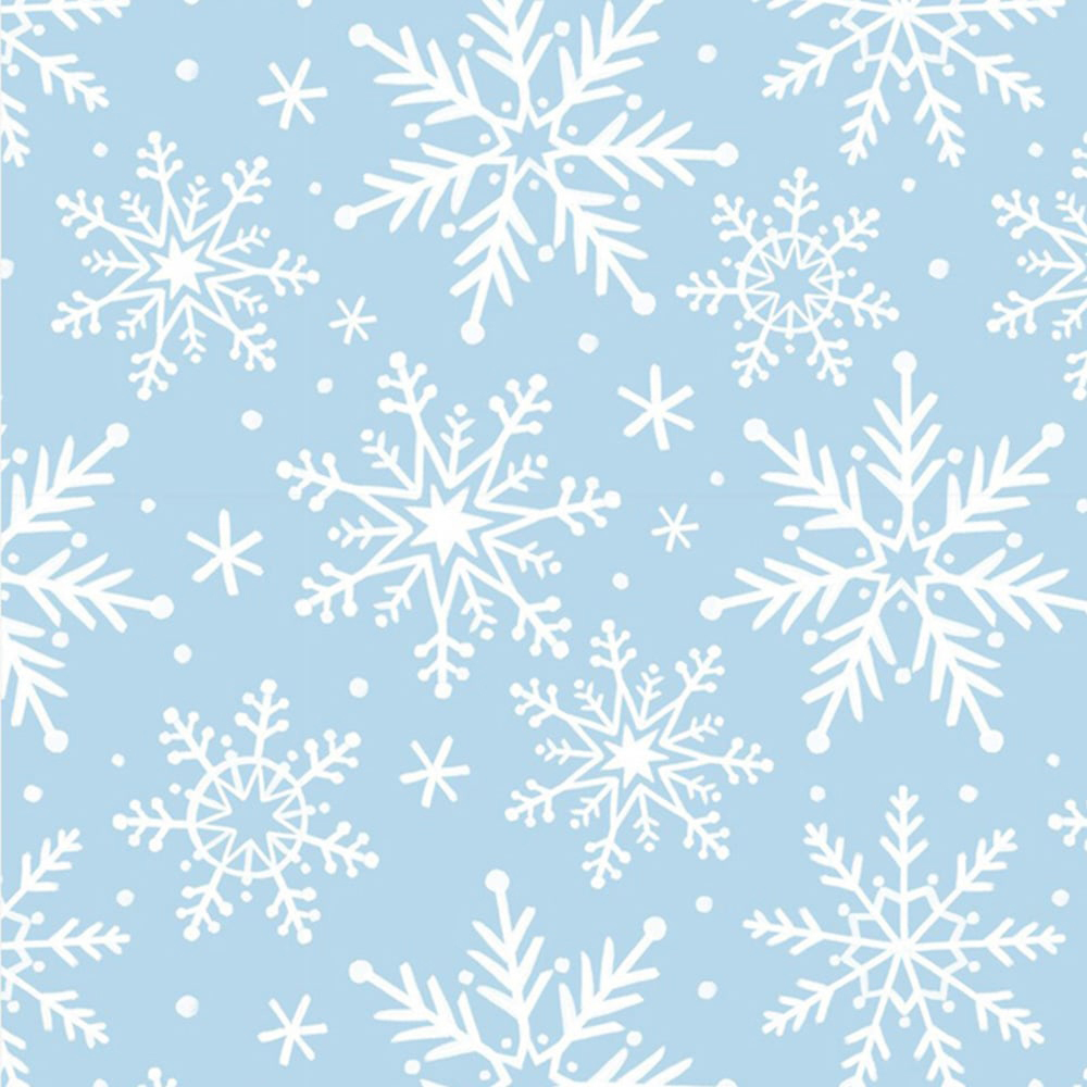 Penguin or Snowflake Gift Wrap - Mutlicolour Image 3