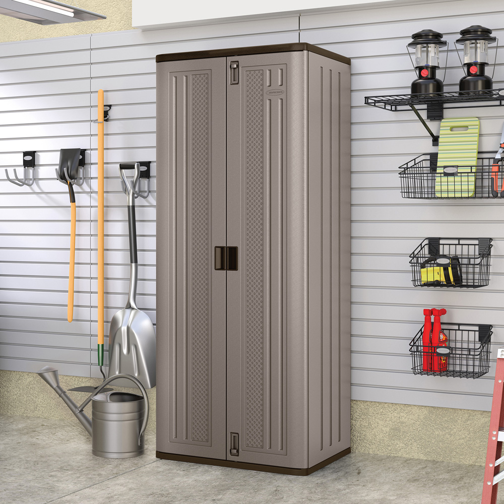 Suncast Haven Tall Storage Cabinet Image 2