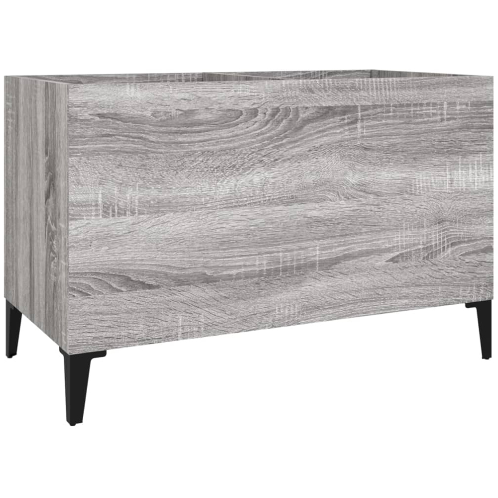vidaXL White Record Cabinet Image 2