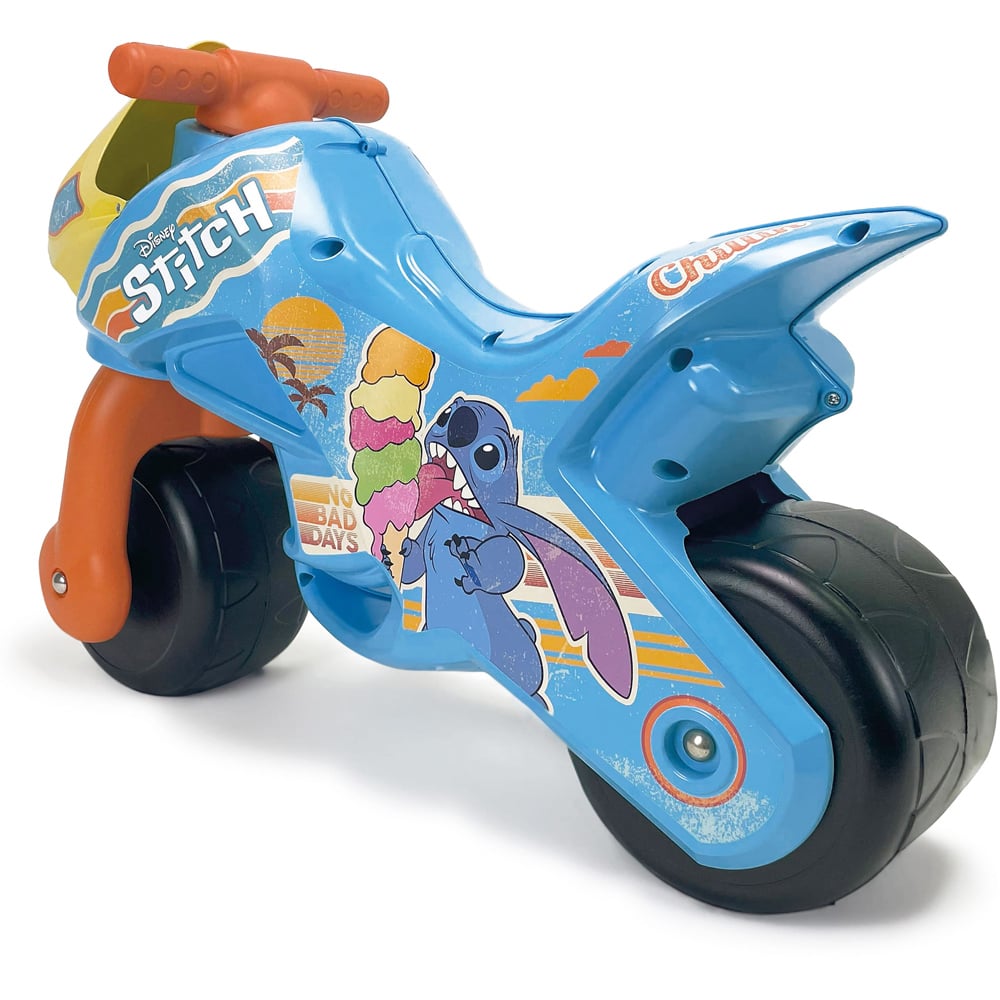 Injusa Foot to Floor Moto Stitch Toddler Ride On Motorbike Image 4