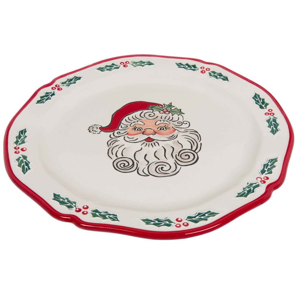 Jolly Santa Plate Image 7