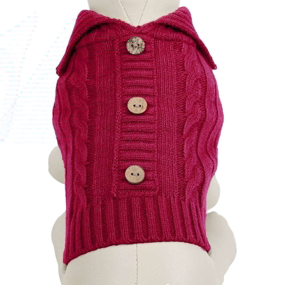 Buttoned Knit Jumper - 20cm Image 12