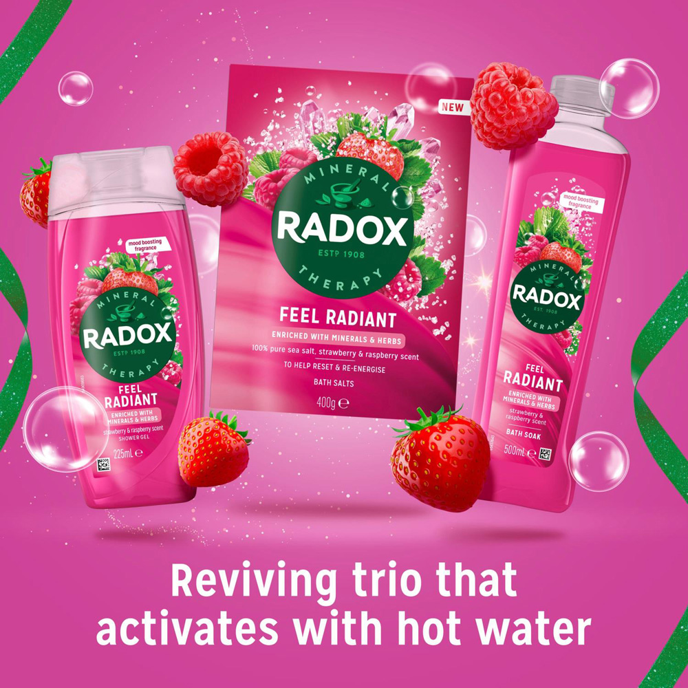 Radox Feel Radiant Collection 3 Piece Gift Set Image 3