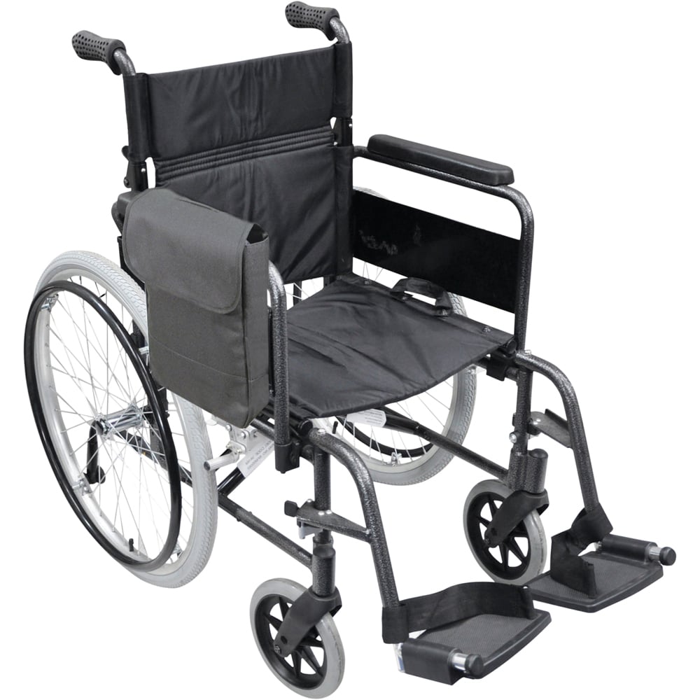 Aidapt Black Wheelchair Pannier Bag Image 4