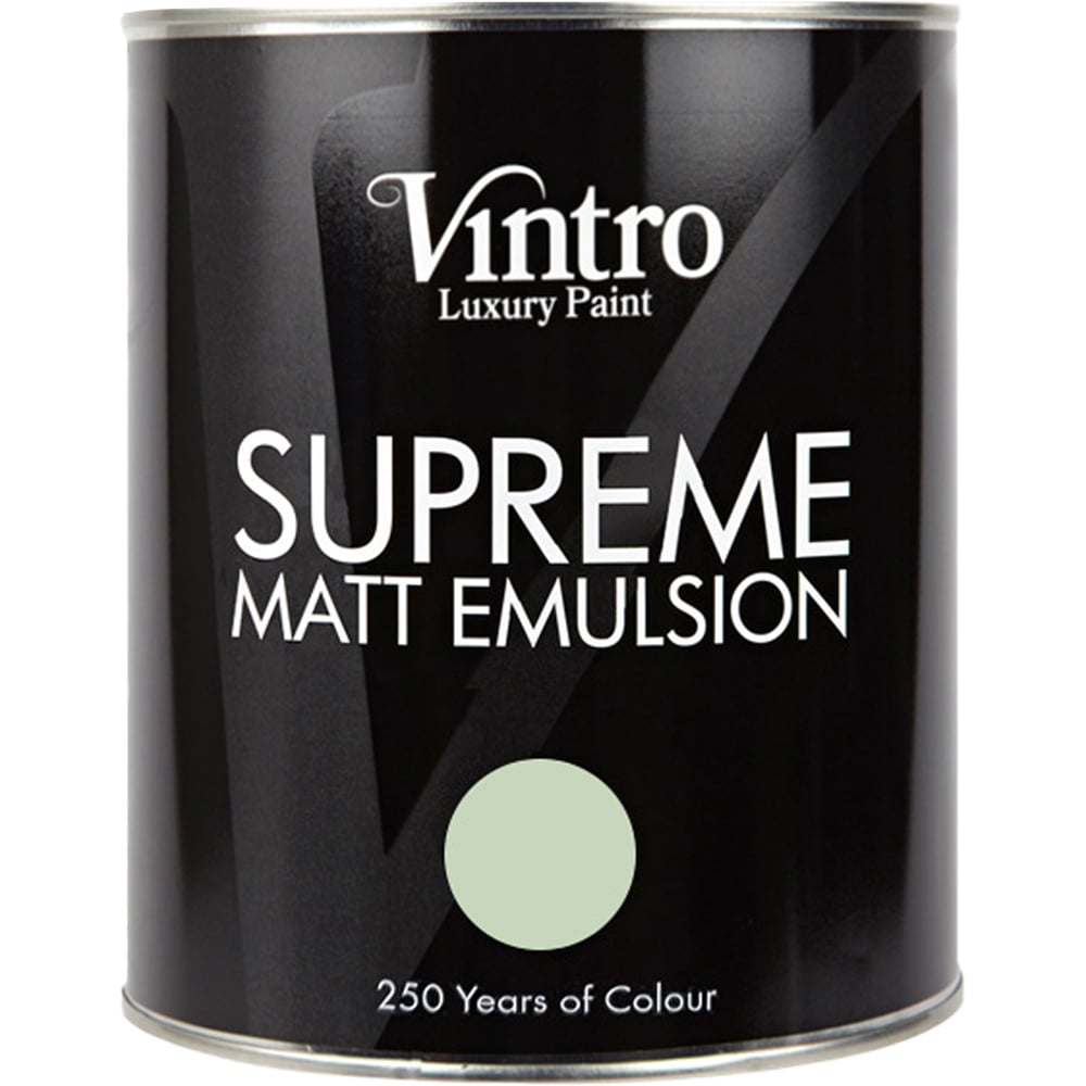Vintro Paint Verdant Matt Emulsion Interior Paint 1L Image 2