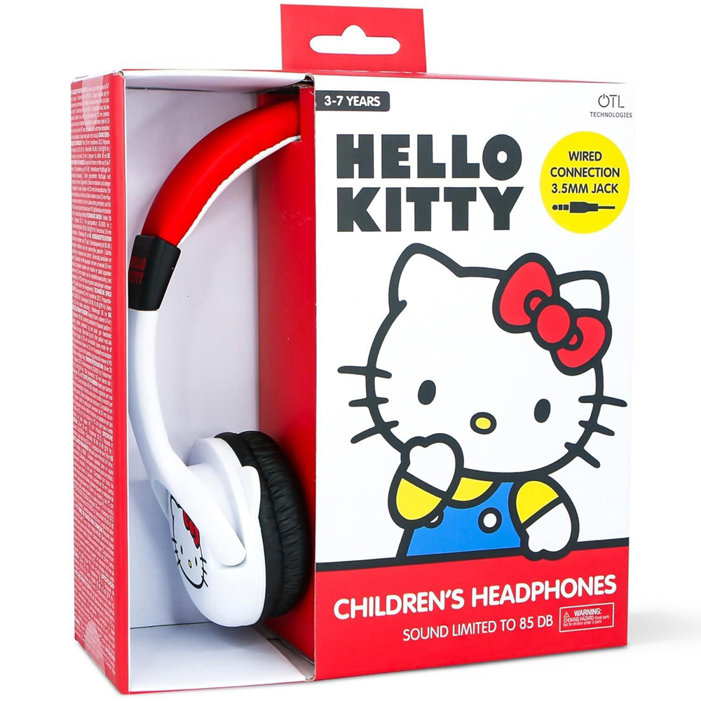 OTL Technologies Hello Kitty Moulded Ears Children's Headphone Image 7