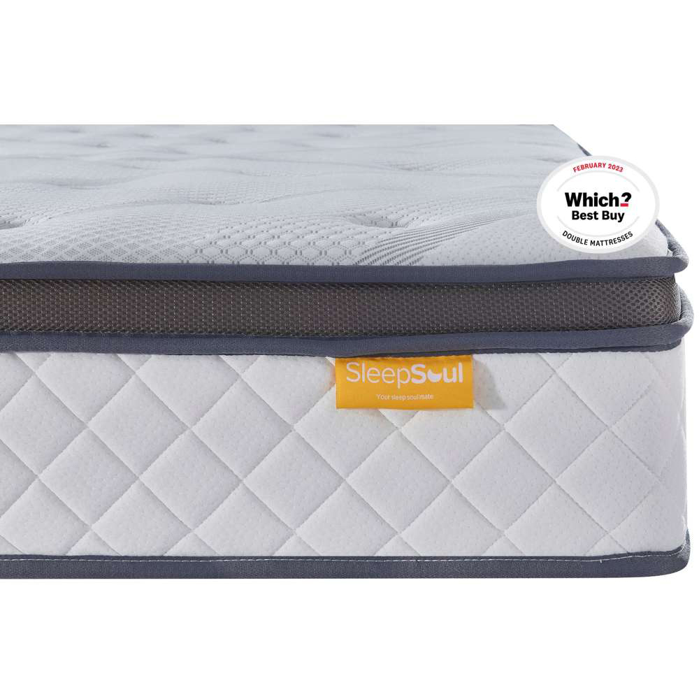SleepSoul Heaven King Size Pocket Spring Coolgel Foam Mattress Image 5