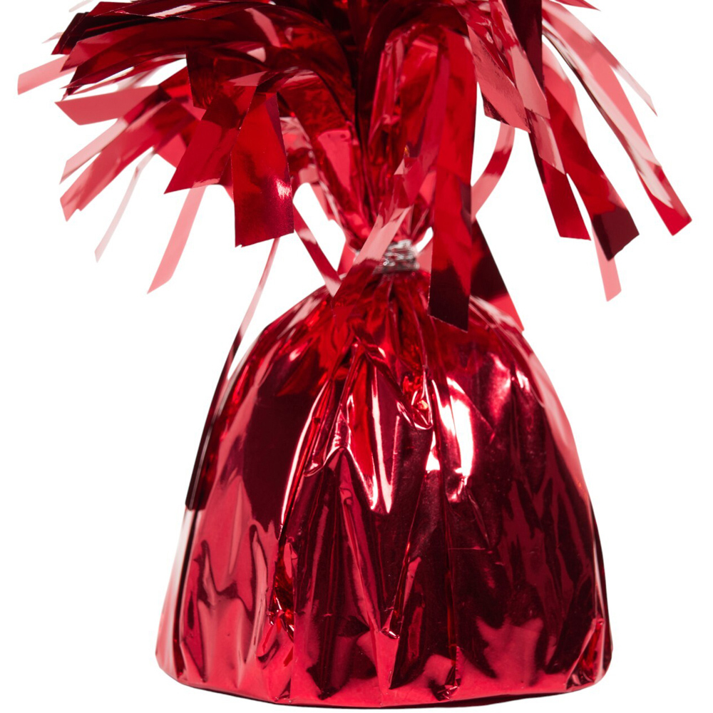 Red or Blue Foil Balloon Weight Image 5