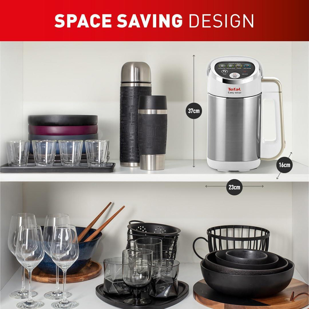 Tefal Auto Clean Digital Control Smoothie and Soup Maker 1.2L Image 7