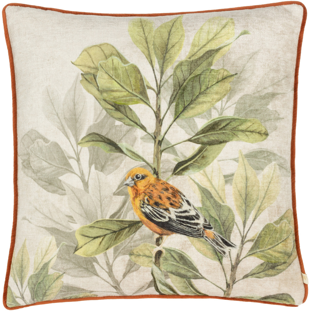 Wylder Nature Kielder Forest Swinley Bird Printed Cushion 43 x 43cm Image 1