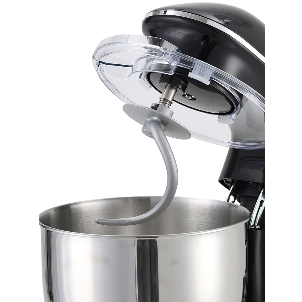 Komore AI1343 Black Multifunctional 1400W Stand Mixer with Steel Bowl Image 5