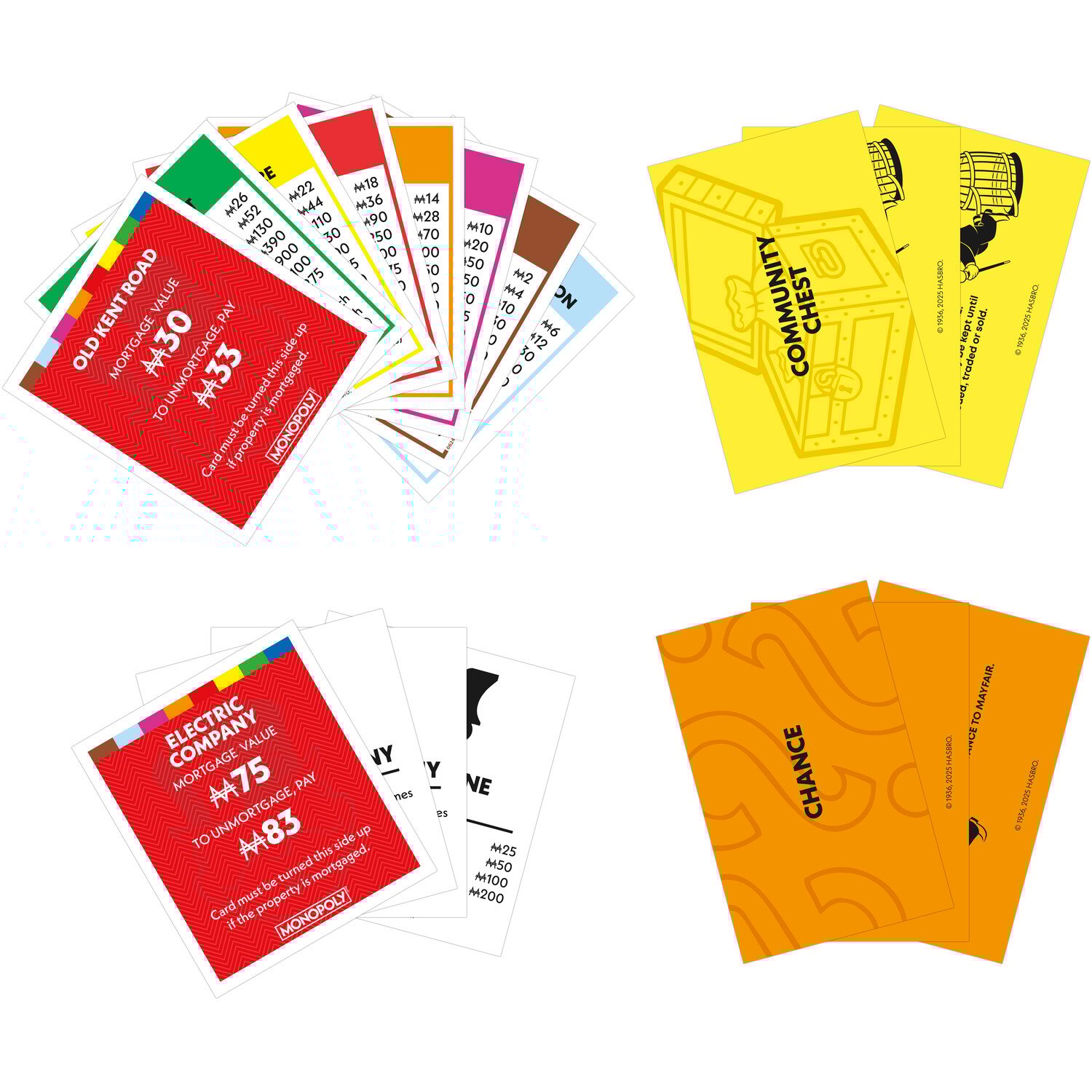 Monopoly Classic Board Game White Image 8