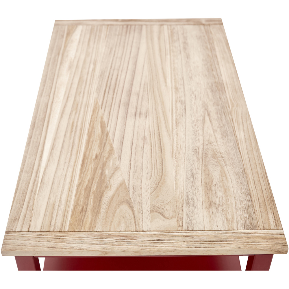 Palazzi Red Natural Coffee Table Image 5