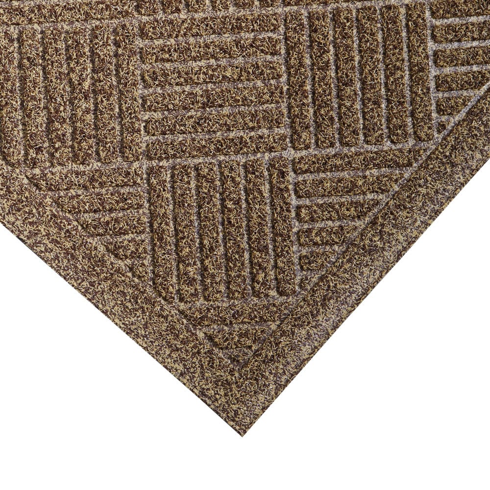 JVL Dirt Defender Beige Square Door Mat 40 x 60cm Image 4