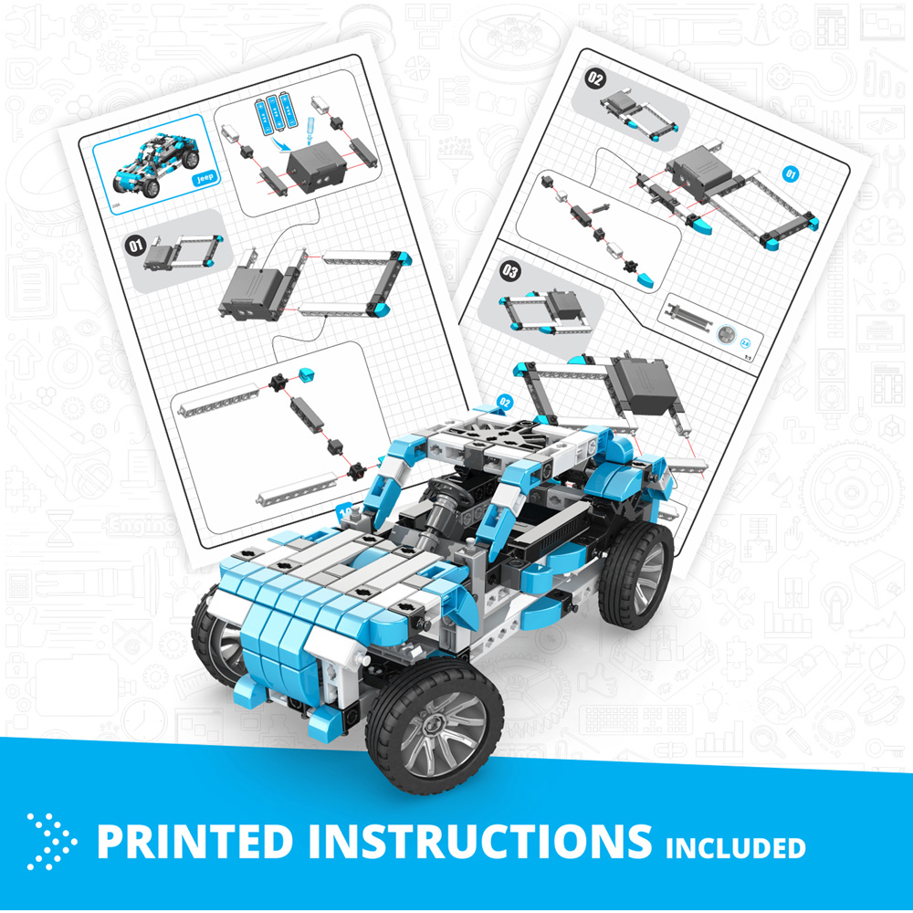 Engino Inventor Motorized Offroader Building Set Image 7