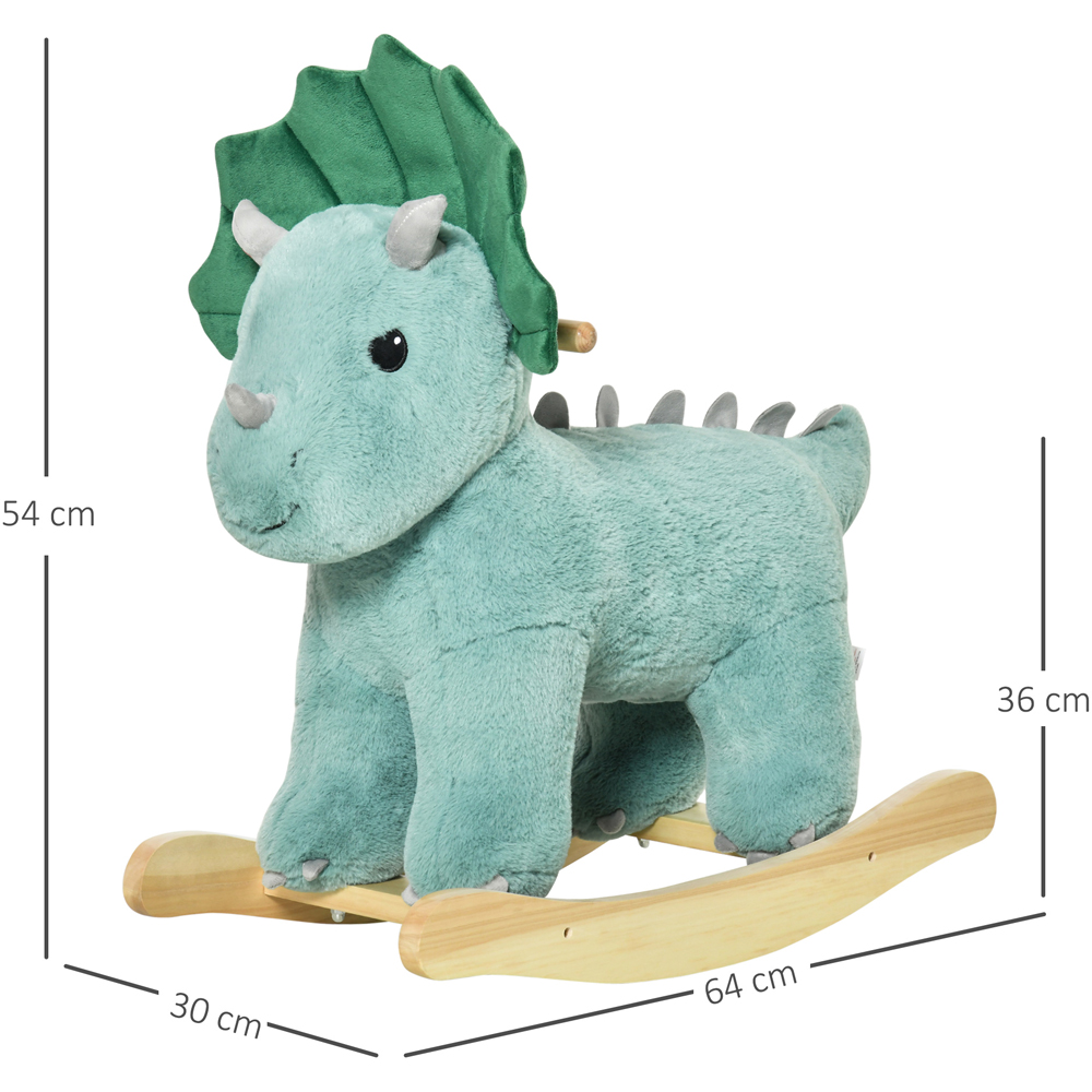 Tommy Toys Rocking Dinosaur Toddler Ride On Green Image 5