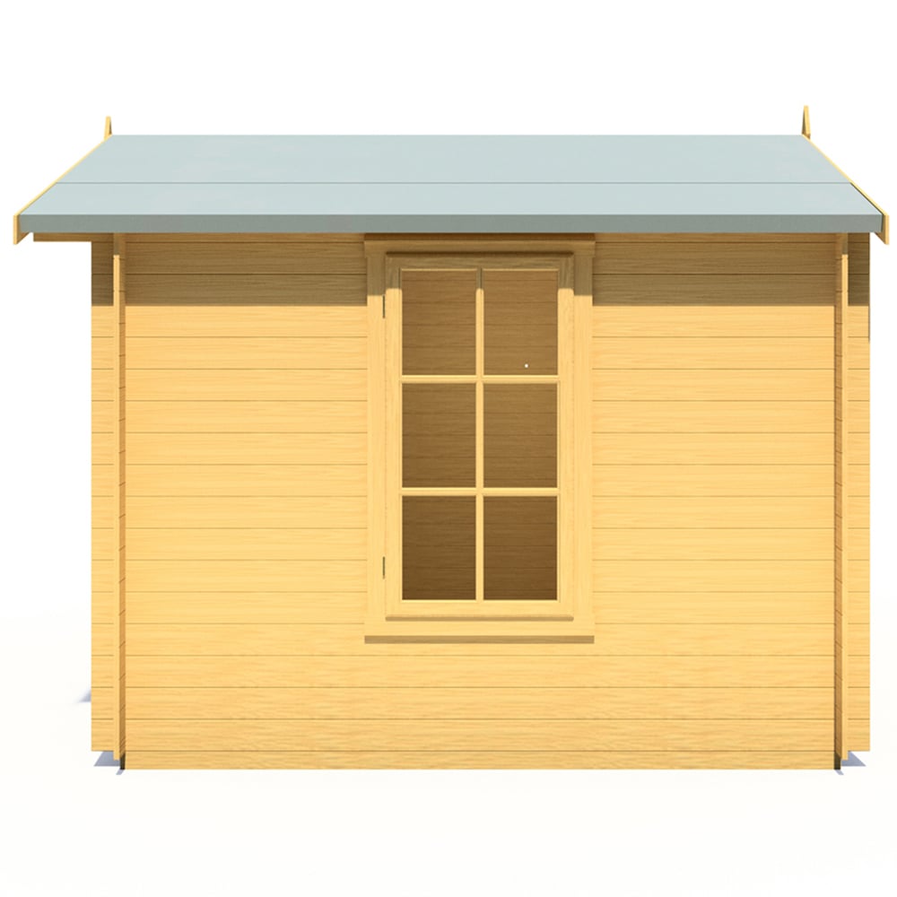 Shire Barnsdale 9 x 9ft Double Door Log Cabin Image 4