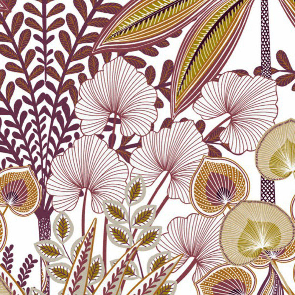 Grandeco Jody Floral Hand Drawn 3 Lane Wall Mural Image 2