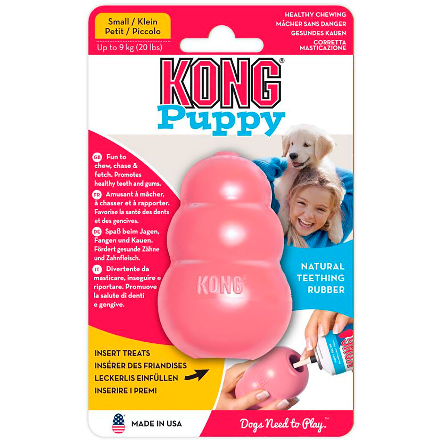 KONG Classic Puppy Toy - Small Image 1