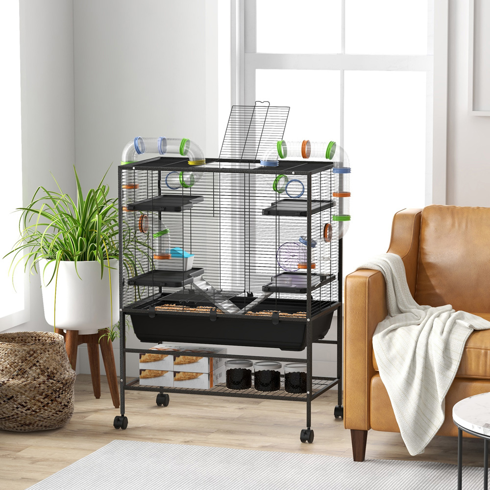 PawHut 4 Tier Hamster Cage Image 2