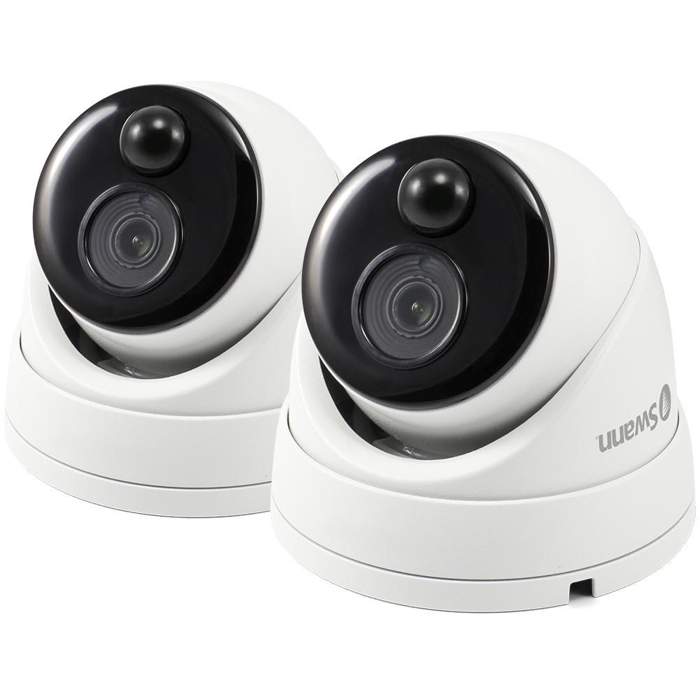 Swann 1080P Wired DVR CCTV HD Dome Camera Kit 2 Pack Image 3