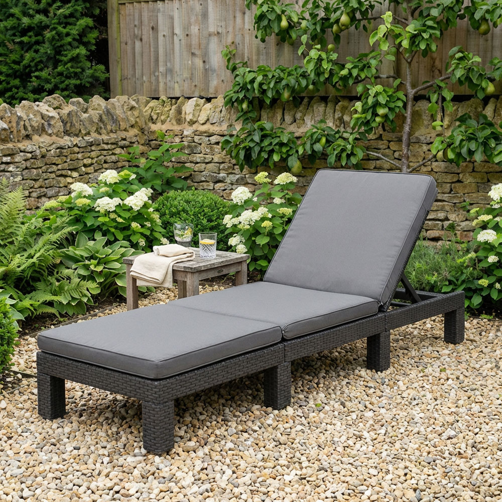 Daytona Garden Sun Lounger Image 1