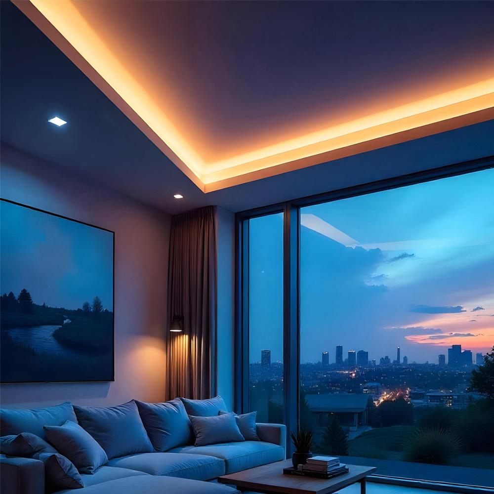 ENER-J LED Aluminium Profile with PC Cover 17 x 7mm 4 Pack Image 4