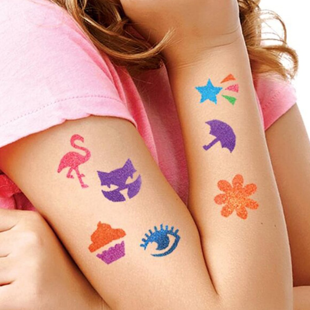 Small World Toys Make Your Own Shimmering Mini-Pearl Tattoo Kit Image 3