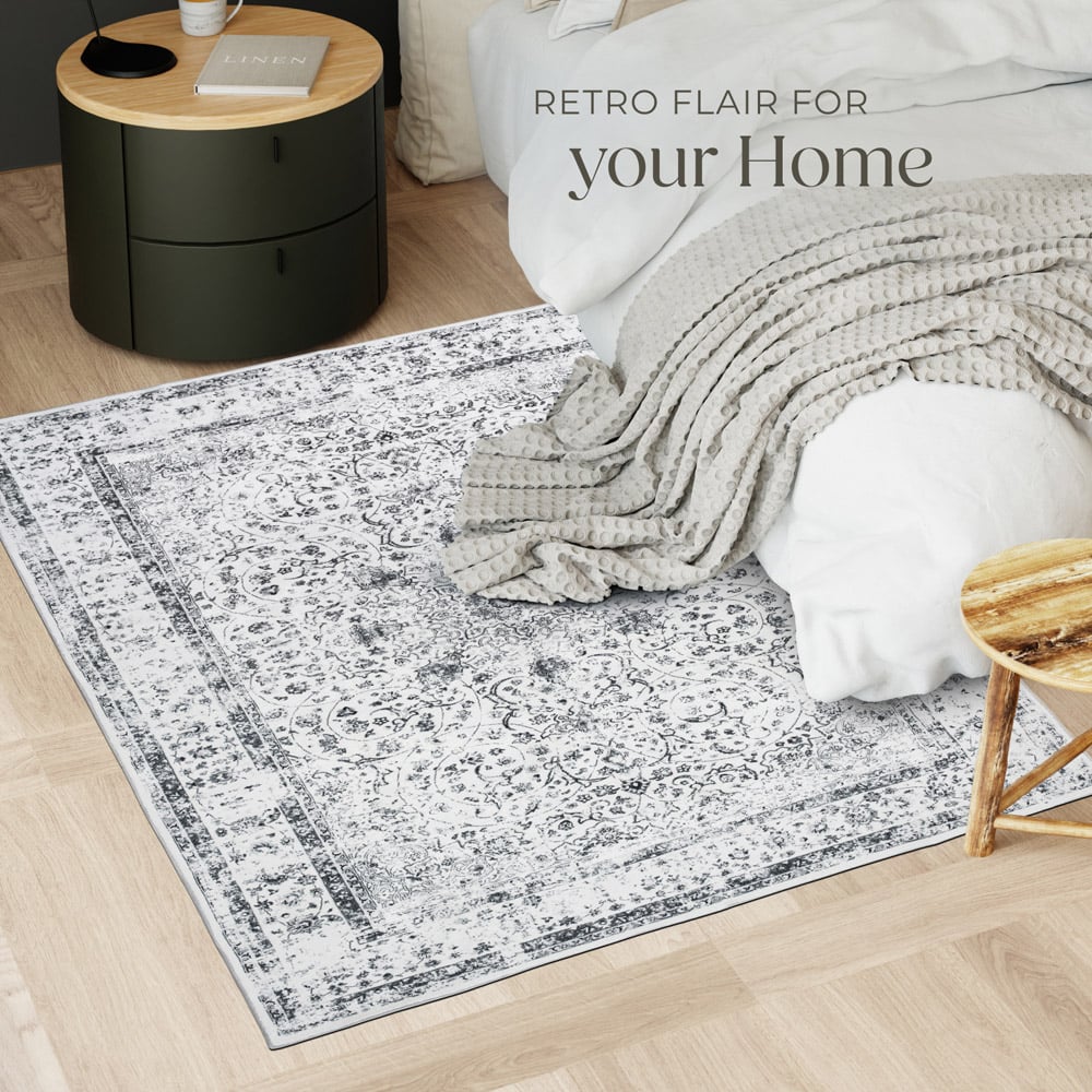 tectake Aliya Washable Rug 170 x 120cm Image 3