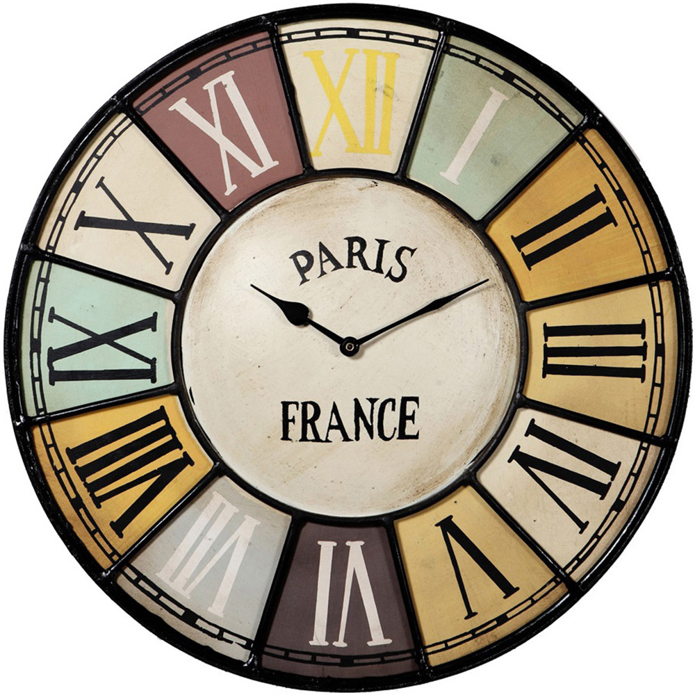 Brooklyn Chalet Round Wall Clock 48cm Image 1