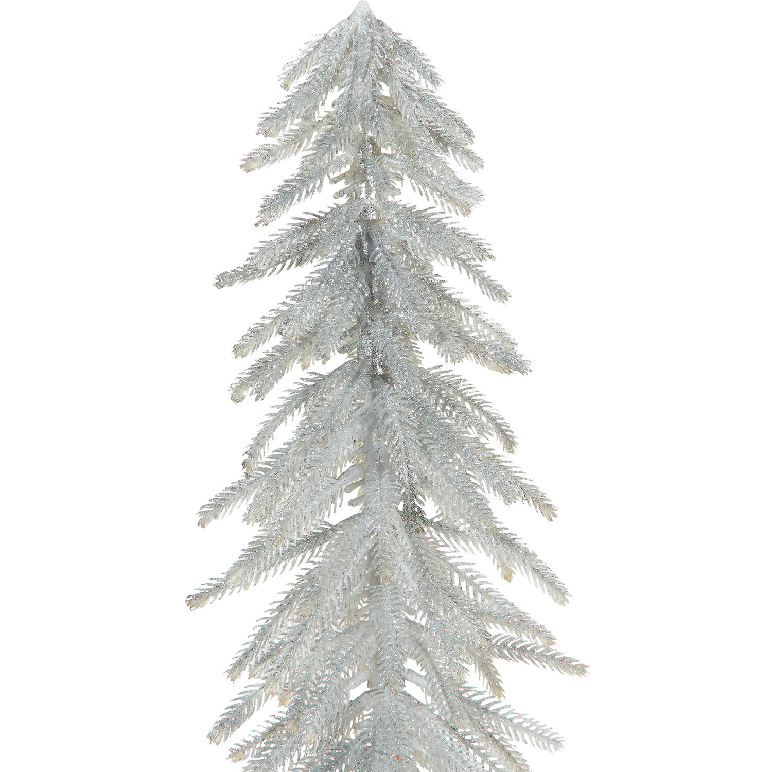 Glitter Christmas Tree Silver - Silver Image 2