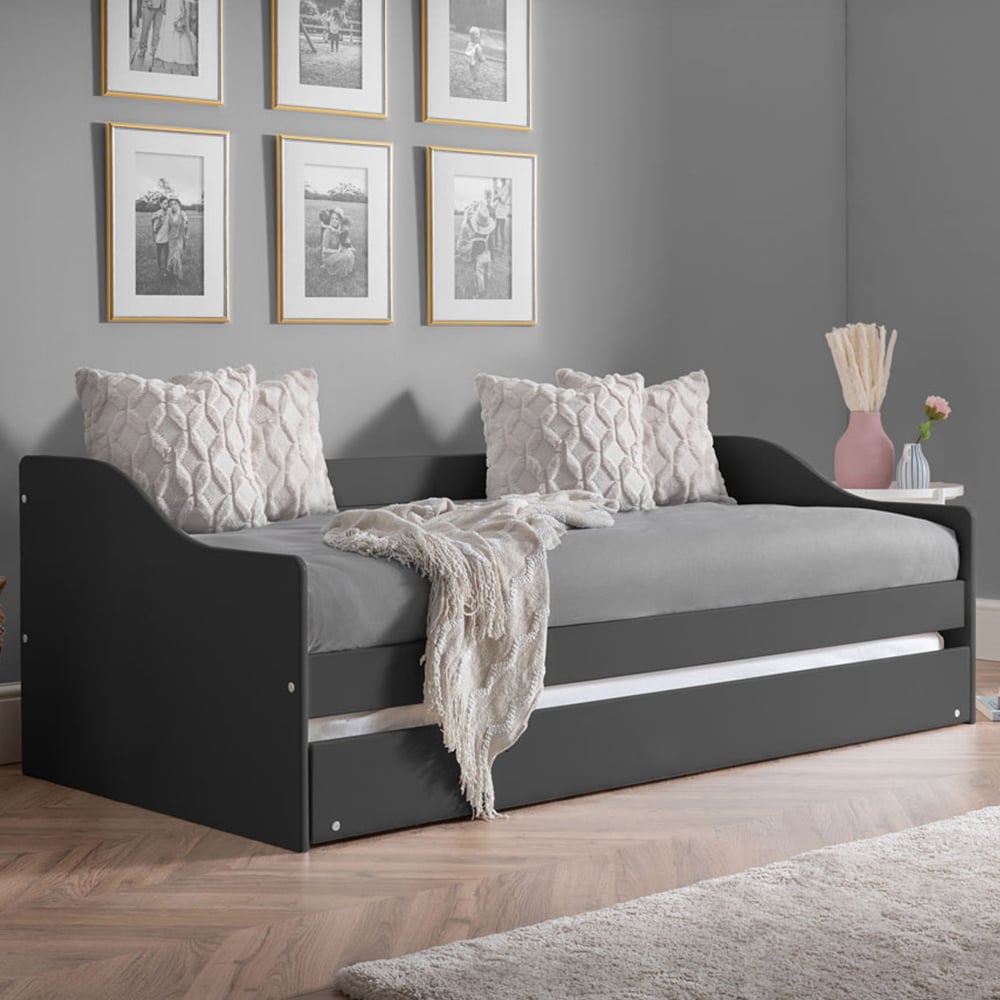 Julian Bowen Elba Anthracite Daybed Image 1