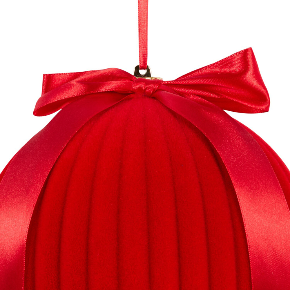 Tied with a Bow Bauble Red Image 4