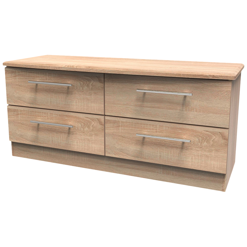 Crowndale Sherwood 4 Drawer Bardolino Oak Bed Box Image 4