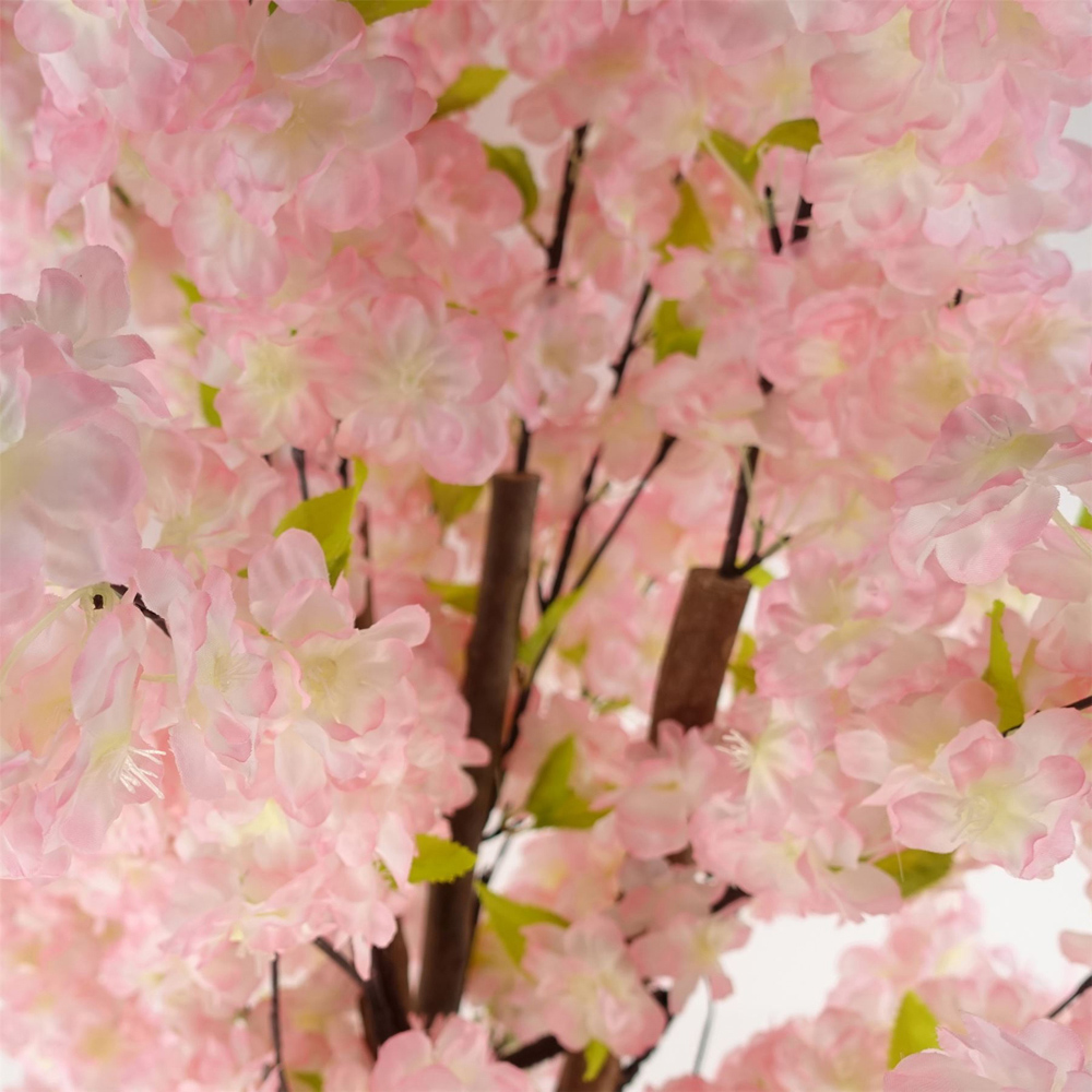 Botanik Pink Blossom Artificial Tree in Pot 5ft Image 3